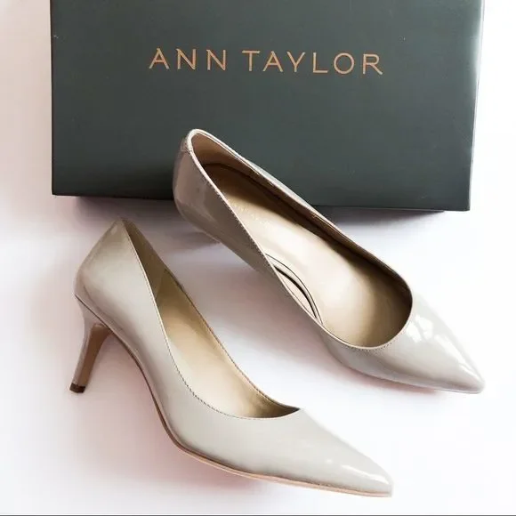 NIB Ann Taylor Kitten Heels - Picture 2 of 5